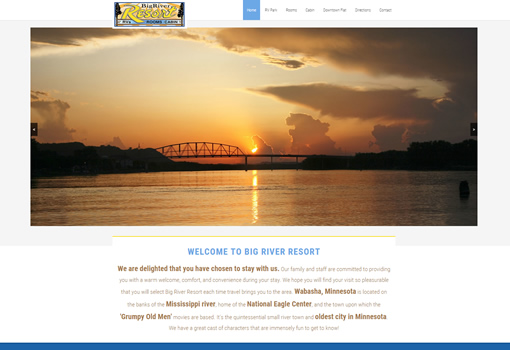 Big River Resort - Hotel, Camping, Cabins, Vacation Rentals in Wabasha, MN