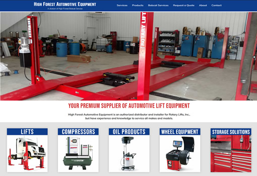 High Forest Automotive Equipment - Vehicle and Car Lifts