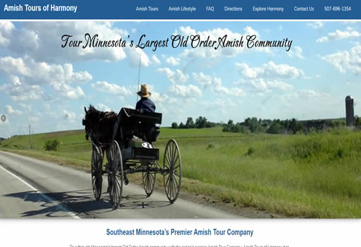 Amish Tours Harmony MN - Lanesboro MN