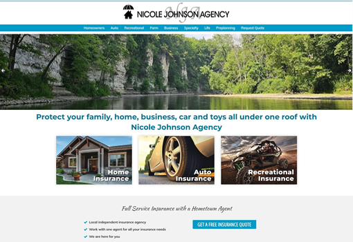 Nicole Johnson Agency - Insurance - home, auto, life, health, business, funeral pre-planning
