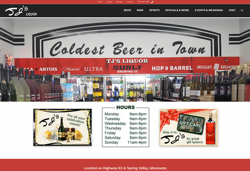 TJs Liquor - Liquor Store in Spring Valley MN
