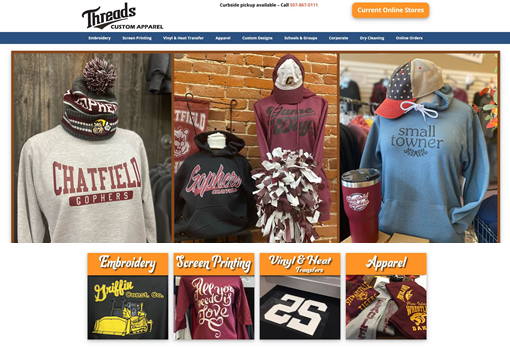 Threads Custom Apparel - Custom School Clothing
