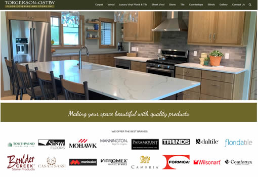 Torgerson-Ostby Floor Covering and Stone - Countertops and Bathrooms Harmony MN