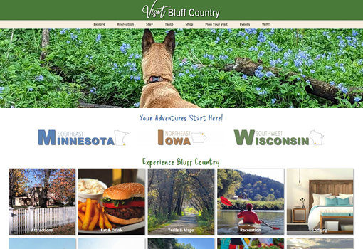 Visit Bluff Country - Driftless Area in Minnesota, Iowa and Wisconsin