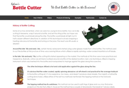 Ephrem’s Bottle Cutter